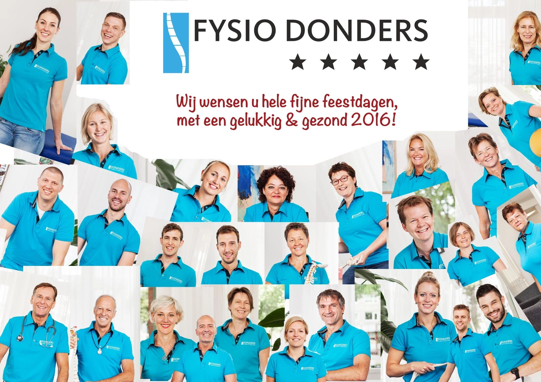 Fijne feestdagen! | Fysio Donders Arnhem